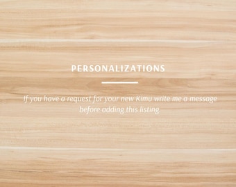 Personalizations