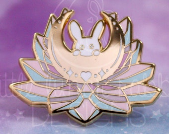 Épingle en émail Crystal Bunny