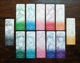 Planetary Guardian Laminated Line Art Bookmarks