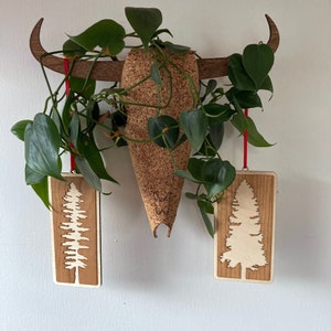 WOODS Tree Ornament | Douglas Fir | Western Hemlock | Pacific Red Cedar | Sitka Spruce