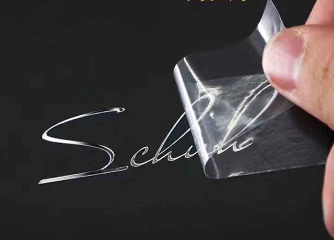 Customize UV Transfer Sticker Personalized 3D Vinyl Metallic Stickers ...