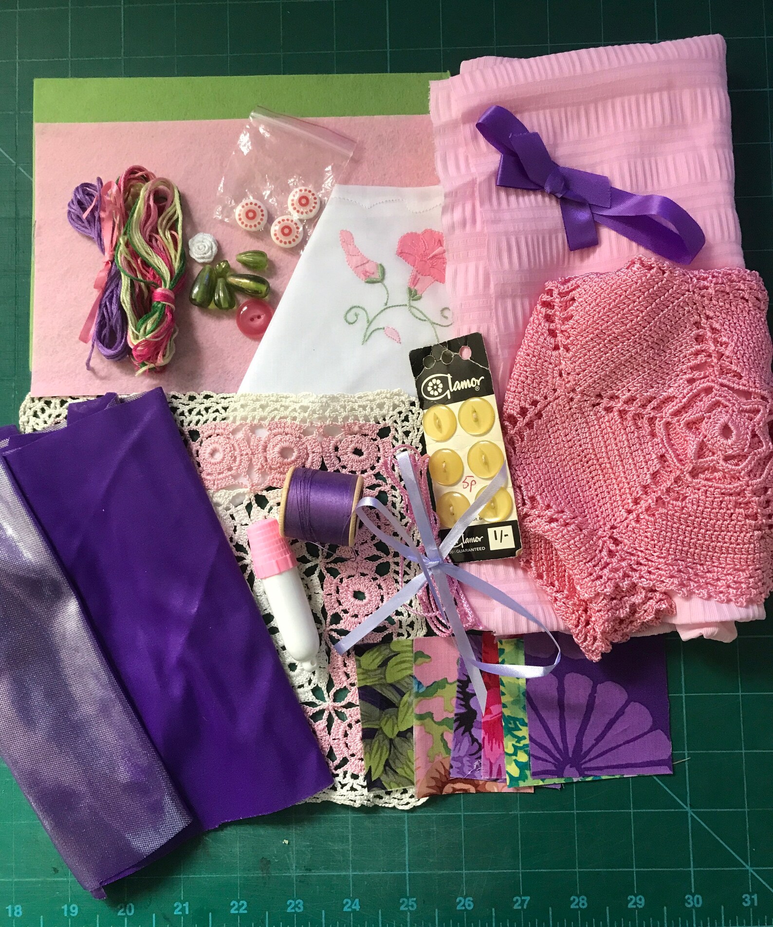 Slow sewing pack collection fabric patchwork & quilting. Etsy