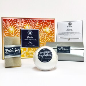 Star Sign Relaxation Gift Box, Pamper Gift Box for Her, Pamper Hamper Gift, Self Care Gift Box