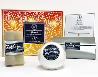 Coffret cadeau de relaxation Star Sign, Coffret cadeau Pamper pour elle, Panier Pamper Cadeau, Coffret cadeau Self Care