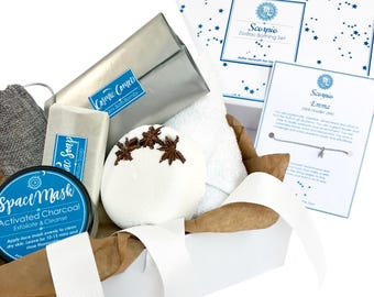 Luxury Zodiac Gift Box: Handmade Spa Pamper Hamper