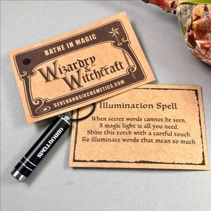 Witchcraft Witch Wizard Bath Bomb Gift Set Dragon Egg Mystery Box Magic Ink Wand image 9