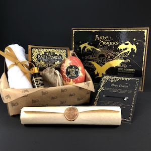Personalized Dragon Egg Bath Bomb Gift Set: Self-Care Gifts for Fantasy Fans