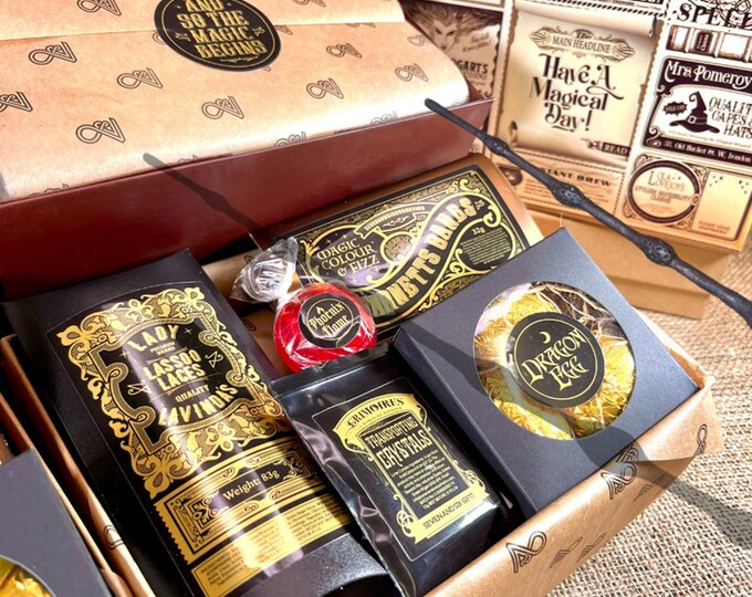 Harry Potter Gift Box - Etsy UK