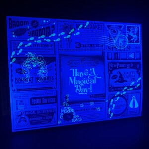 Wizard World Whimsical Gifts Magical UV Wizard Wand and Secret Message plus Magic Spell image 9