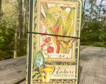 Digital Travel Album Instructions Graphic45 Nature Notebook Cutting guide TutorialPremade Scrapbook Album