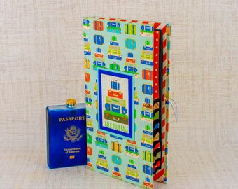 Handmade Travel Mini Scrapbook Album: Waterfall Photo Display