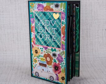 Adventure Scrapbook & Mini Album for Photos and Journaling of your travel adventures