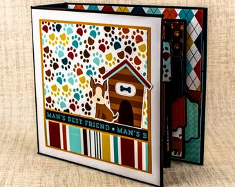 Dog Scrapbook for photos and journaling of your dog or puppy