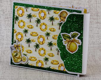 Tiny Summertime Flip Book and photo album