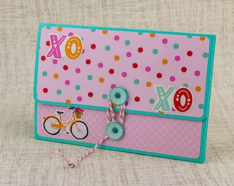 Valentines Day Wallet Folio Photo Album Just add photos and journaling