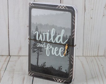Travel Journals for your back pack, blank journal for notes