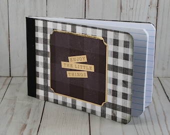 Journal for gratitude or just notes,Enjoy the little things journal
