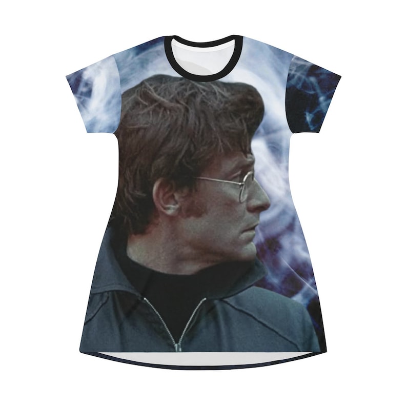 All Over Print T-Shirt Dress Roddy McDowall Legend of Hell House Profiles