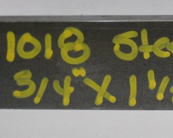 Trois ébauches de matrice à guillotine en acier laminé à froid 1018