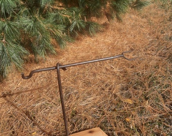 Cuisinière écureuil / Cuisinière à hot-dog forgée à la main