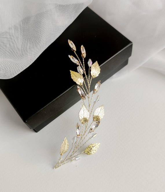 Elegant Silver hairpiece Lora Opal Bridal Hair Accessory – Elegant Silver Wedding  main image 2