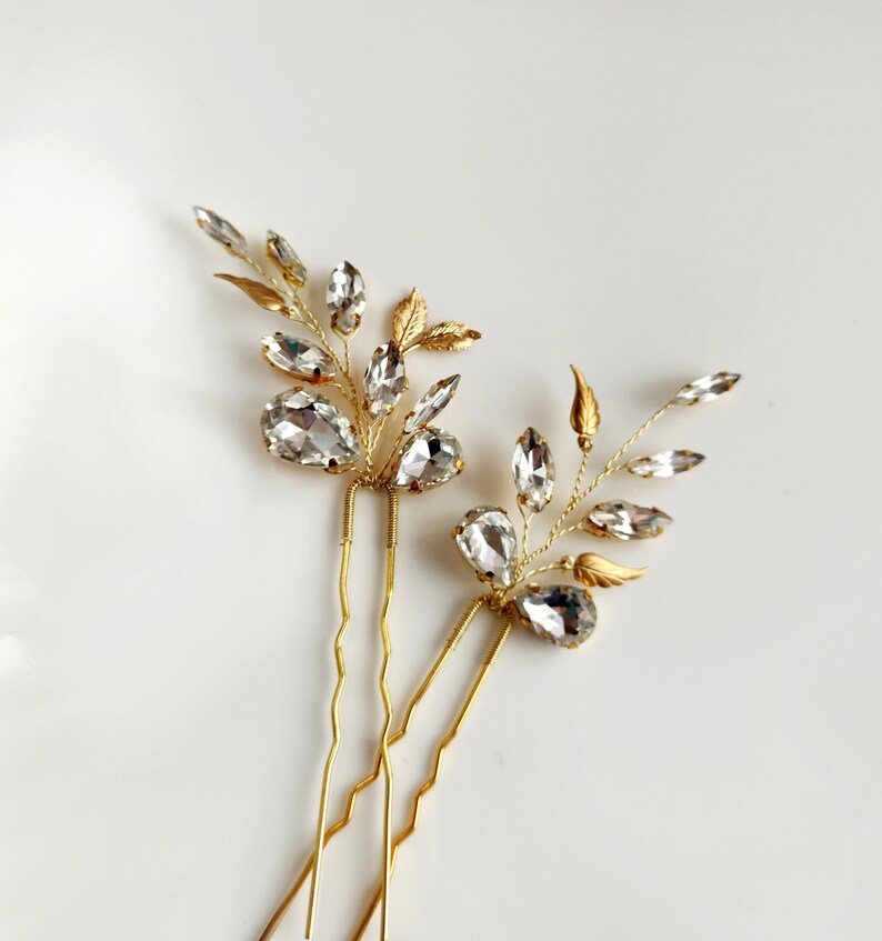 Emerald Green Hair Accessories for Bride Bridal Hair Pins Etsy