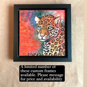 Jaguar Art, Jaguar Painting // One of A Kind Painting on Wood Panel // NOT A PRINT// Big Cat, Jungle Animal, Rainforest Art, Wildlife Art image 6