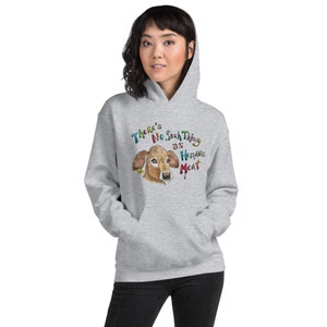 Vegan Hoodie, Unisex Hoodie There&#39;s No Such Thing as Humane Meat, Vegan Hoodie, Long Sleeve, Animal Rights, Vegan Activism, Friends Not Food