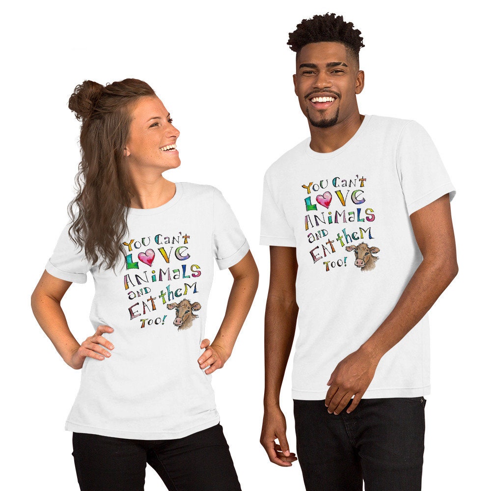 vegan message t shirt