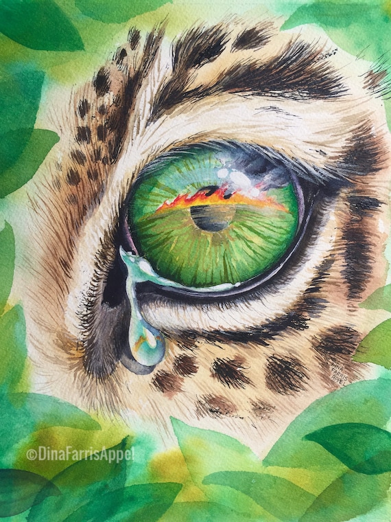 Watercolor Jaguar Art Print, Amazon Rainforest Art PRINT, Amazon Rainforest  Watercolor, Art for Charity, Save the Amazon, Big Cat, Jungle - Etsy  Nederland