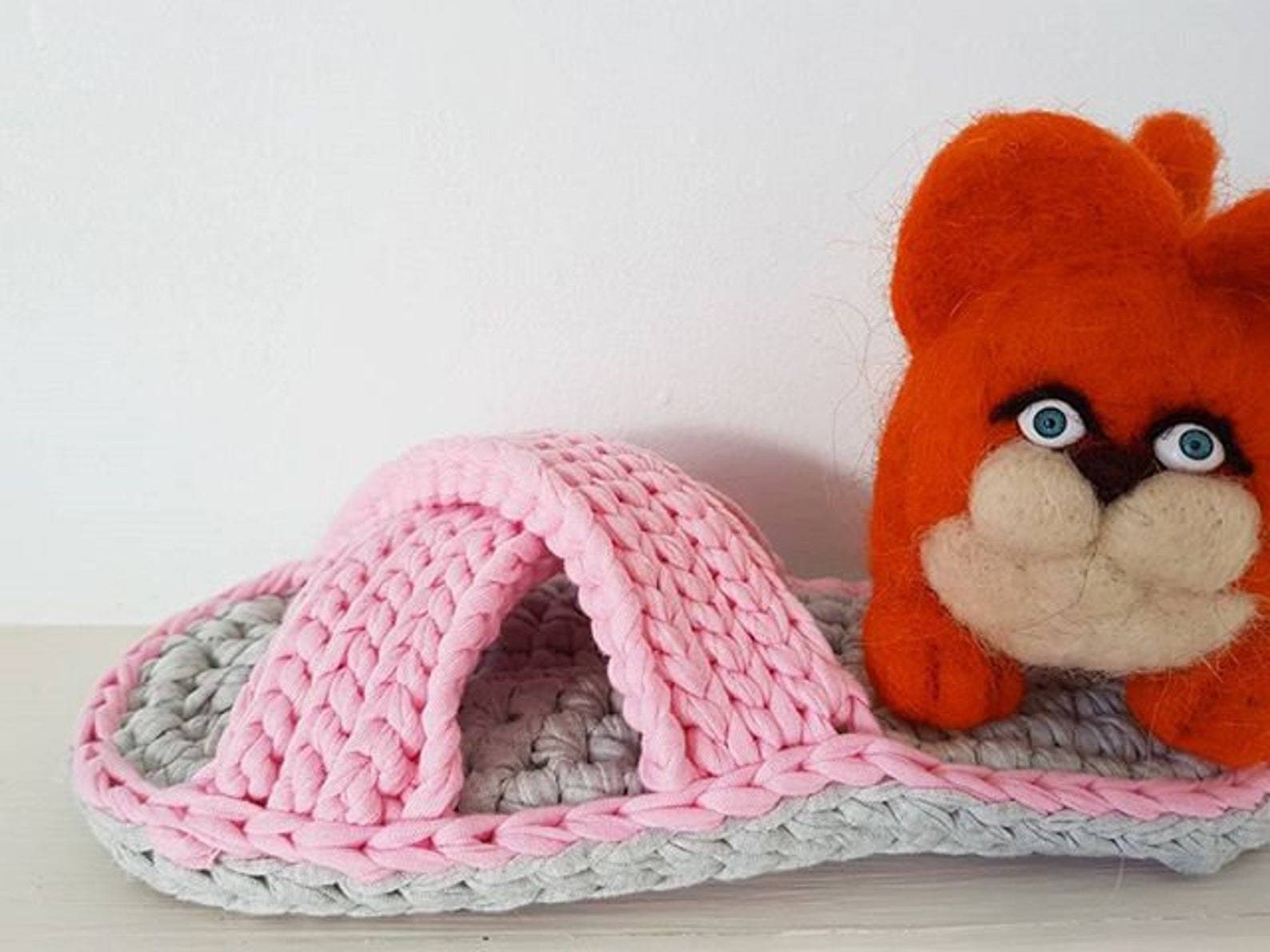 women slippers, bow slippers, ballet flats slippers, handmade slippers, knitted slippers, slippers for home slippers for gift mo