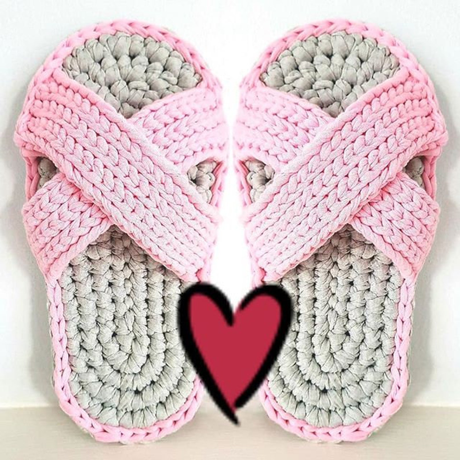 knitted ballet flats