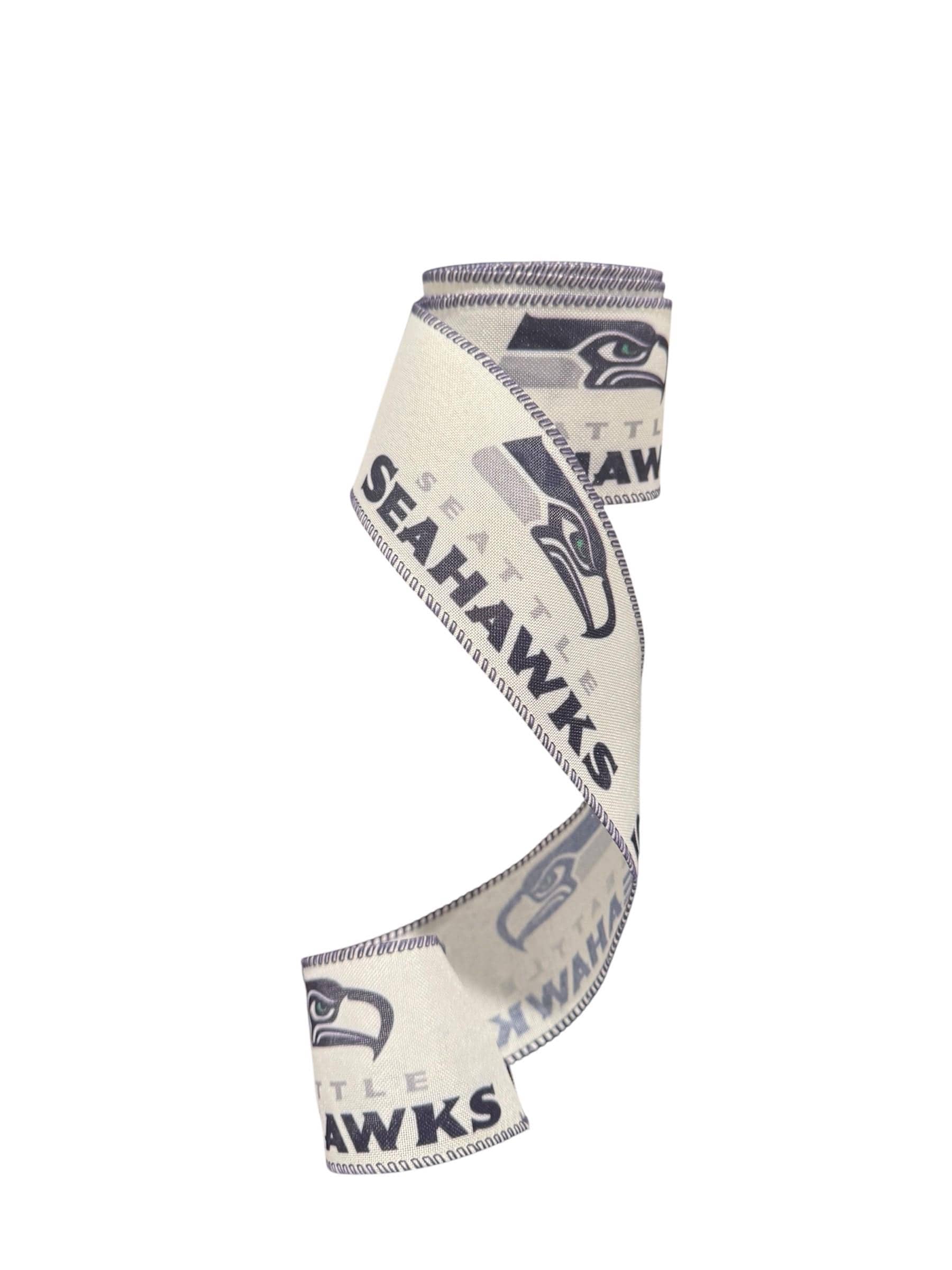 2.5" Wired Seahawks Football Sports Team Ribbon