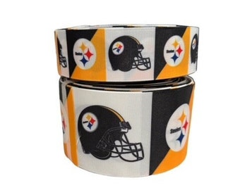 Pittsburgh Steelers Sports Grosgrain, Football, Steelers Helmet
