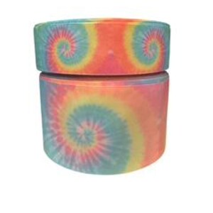 Nastro fiocco Cheerleading in grosgrain stampato tie-dye pastello largo 3 pollici o 1,5 pollici - Spedizione gratuita
