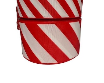 Candy Cane Striped Grosgrain Ribbon, Holiday Crafts (3 Yard Increments)
