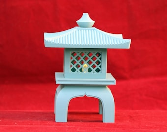 3D Printed Japanese Pagoda Lantern with LED Tea Light
