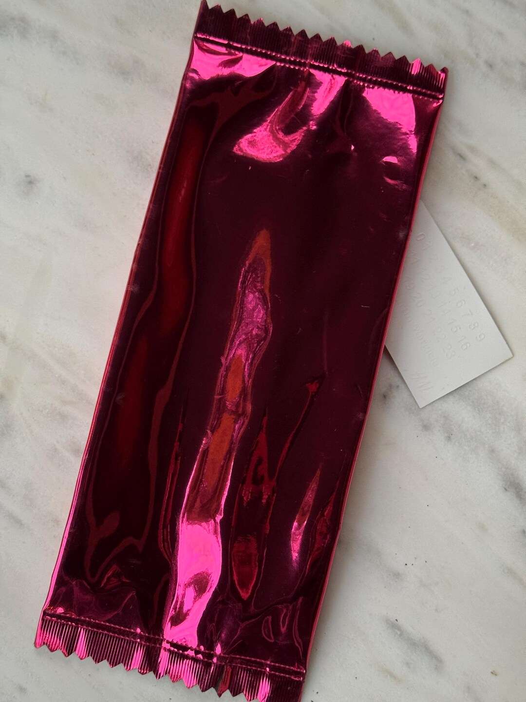 Maison Martin Margiela X H&M Iconic Pink Candy Wrapper Clutch