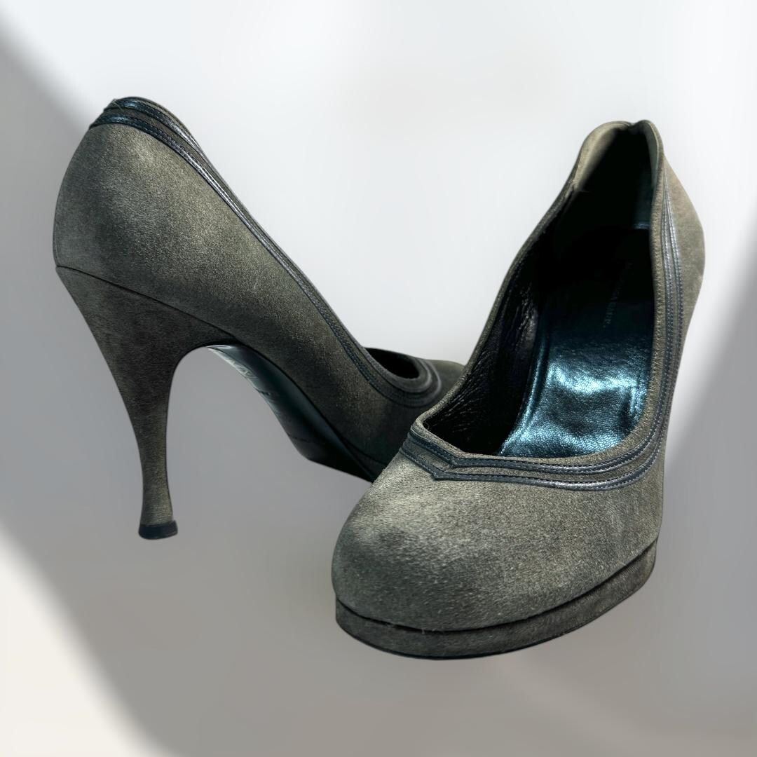 【関税&送料込】Balenciaga Printed Suede Avenue Sock Pumps Balenciaga Avenue Sock 110MM Pumps | The Summit