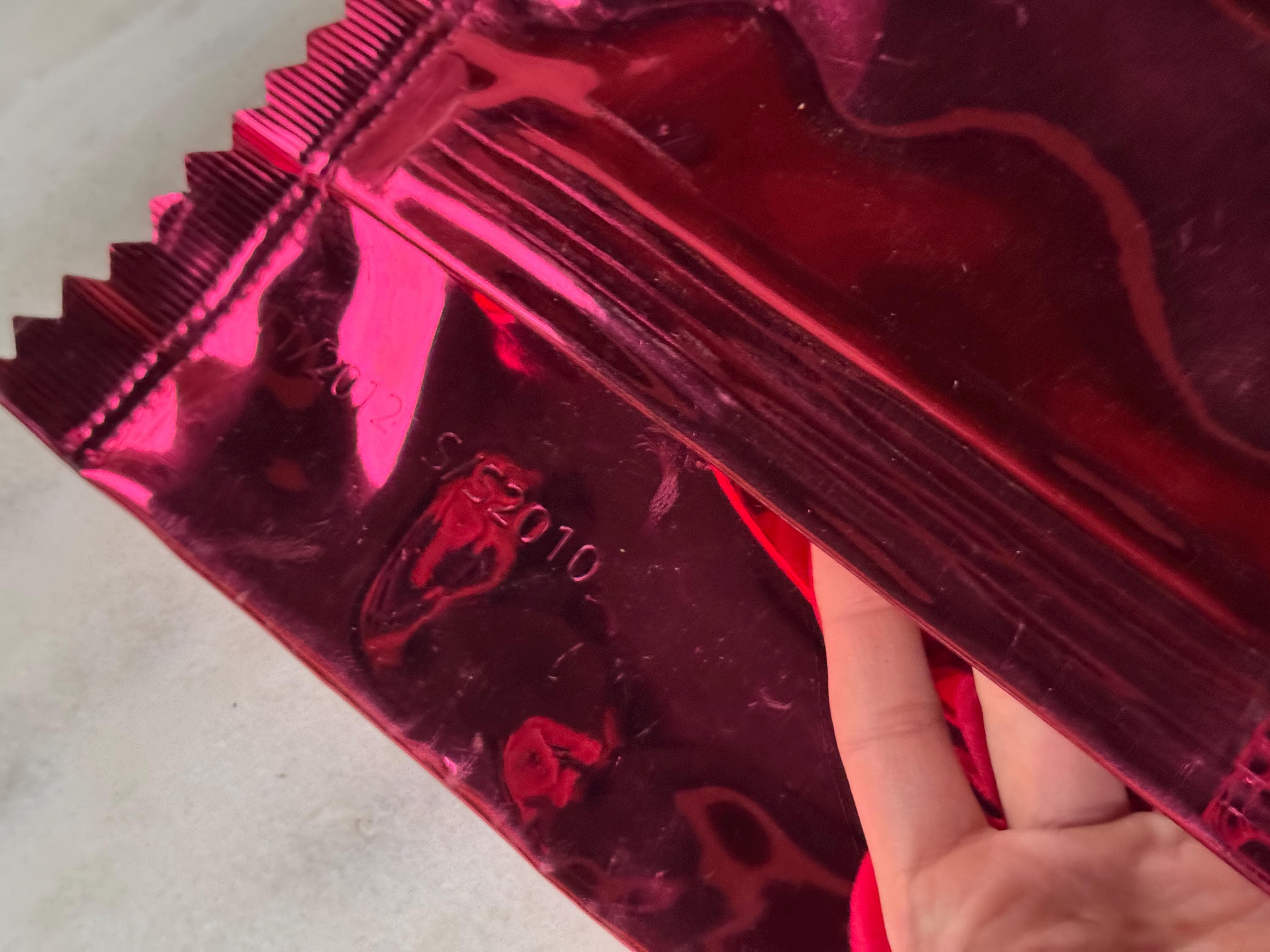 Maison Martin Margiela X H&M Iconic Pink Candy Wrapper Clutch