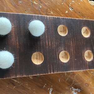 Ten Frame- Wooden Preschool Counting Aid