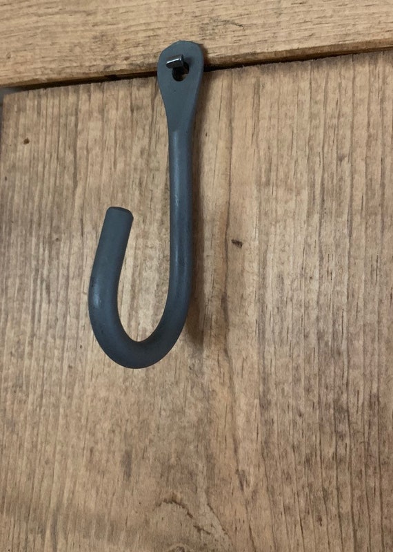 J Hooks Forged J Hook Hand Forged J Hook Single Hook Etsy