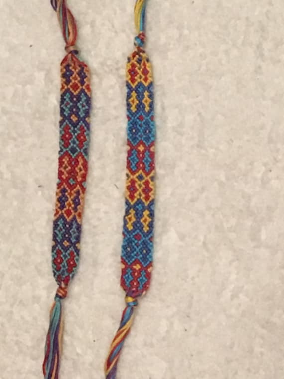 Double Spike Friendship Bracelet