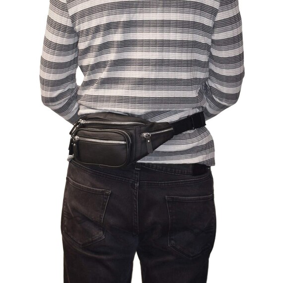 nabob leather fanny pack