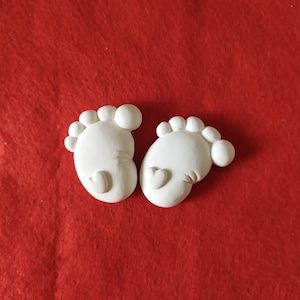 Gessetto piedino con cuore