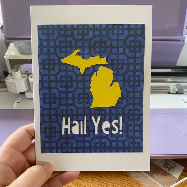 University of Michigan Greeting Card