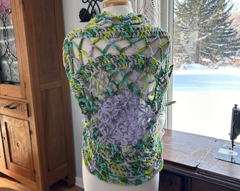 Crochet Flower of Life Vest