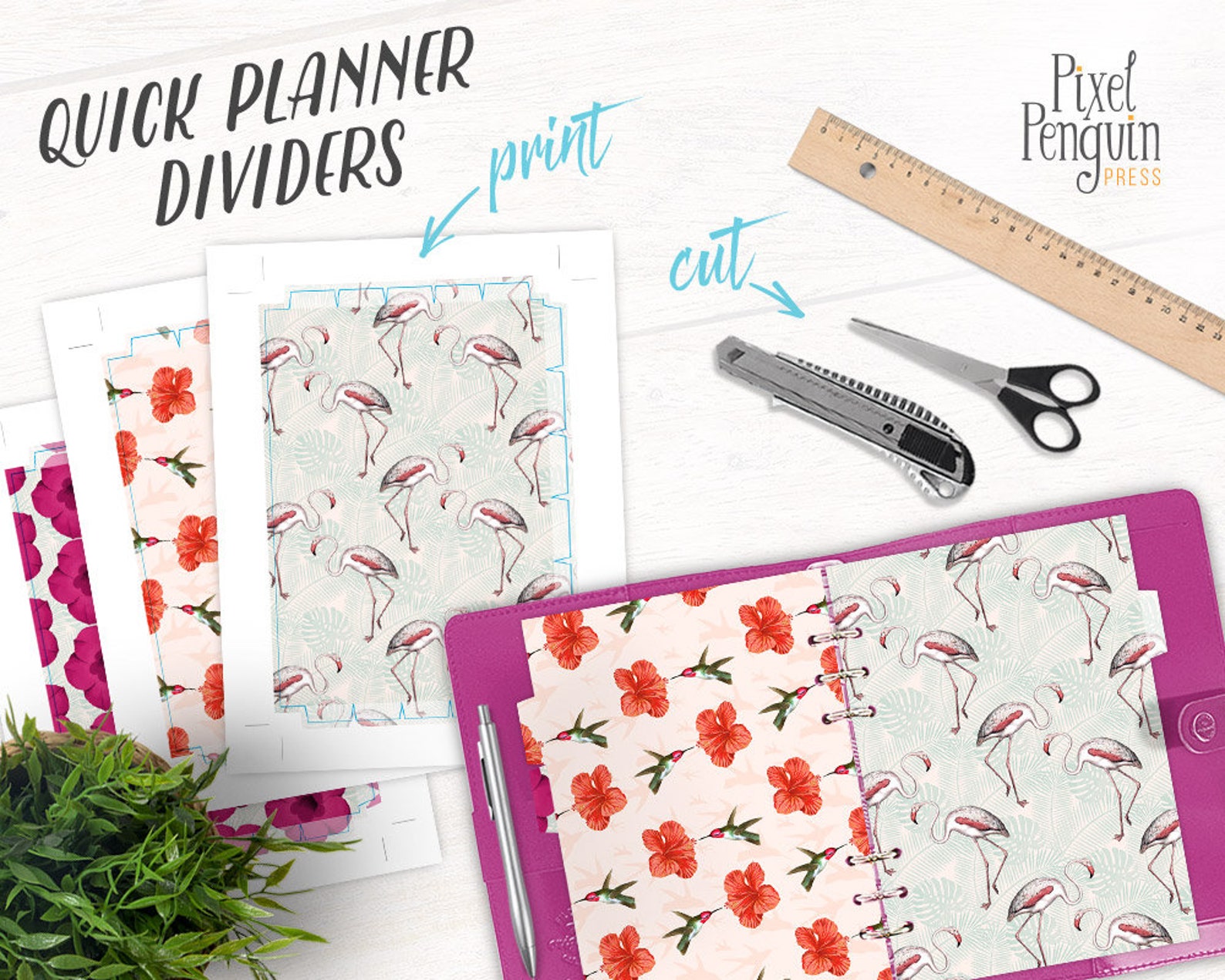 Planner Dividers A5 Monthly Printable Dashboard A5 Dividers | Etsy