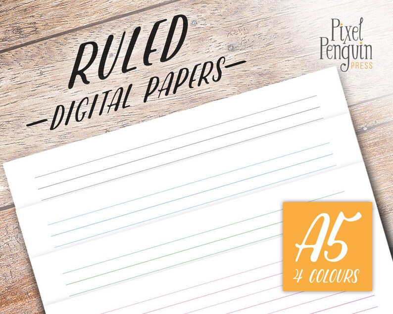 printable a5 lined paper download a5 lined insert planner