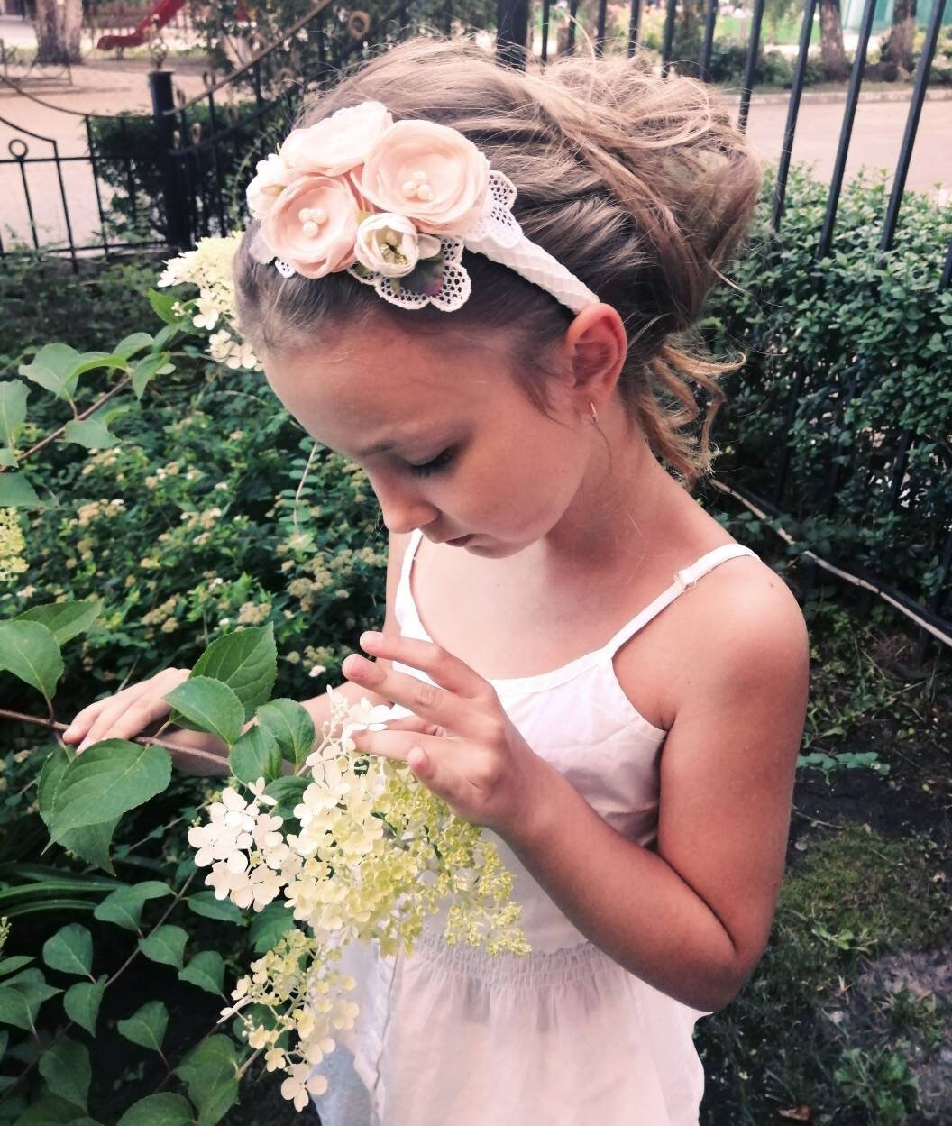 Hair band Girls accessories flowers headband Etsy